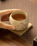 Cream Ru-Ware Porcelain Kung Fu Tea Set | Home & Outdoor Portable Collection