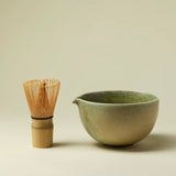 The Zen Sanctuary | Minimalist Japanese Matcha Ritual Bowl & Whisk Set