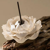 The Blooming Soul | Jingdezhen Handcrafted Porcelain Flower Incense Burner & Aroma Diffuser