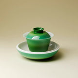 Dehua Imperial Jade Gradient Gaiwan
