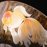 The Imperial Current | Hand-Painted Goldfish Lacquerware Master Cup