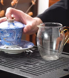 The Silver Dragon "Hovering" Gaiwan Tea Set