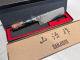 SANJISTU 山治作 Chef Knives Professional, Kitchen Knives Damascus Steel With Vg10 Handle (Copy)